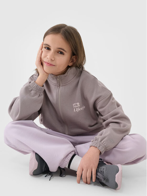 4F 4F Pantaloni da tuta 4FJASAW24TTROF1403-54S Rosa Oversize