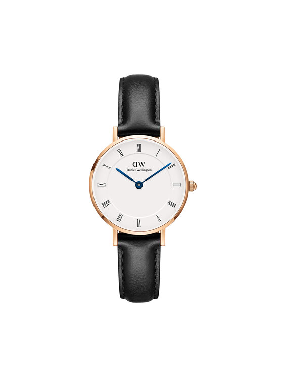 Daniel Wellington Pulkstenis Petite Roman Numerals Shieffield DW00100683 Melns