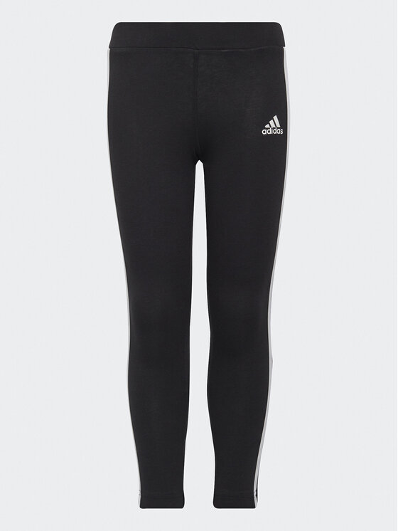 Adidas Leggings Essentials 3-Stripes Leggings H65800 Crna Fitted Fit