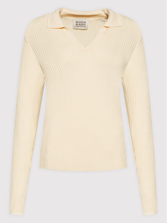 Scotch & Soda Scotch & Soda Блуза 167934 Бежов Regular Fit