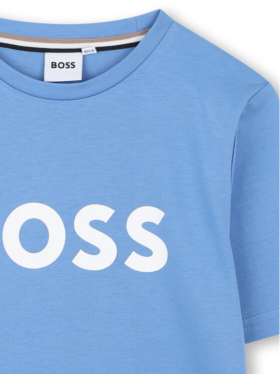 BOSS BOSS Футболка J52030 M Cиній Regular Fit