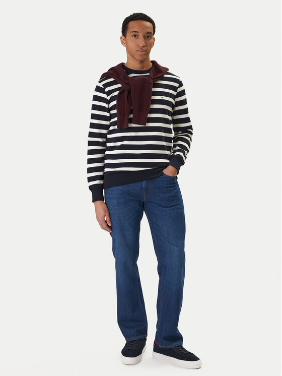 Tommy Hilfiger Tommy Hilfiger Sweatshirt Ess MW0MW41352 Dunkelblau Regular Fit