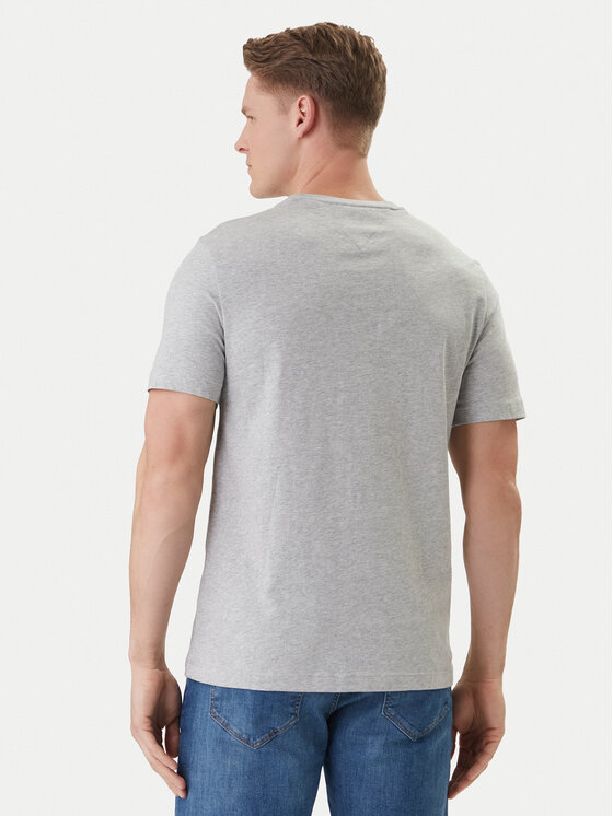 Tommy Hilfiger Tommy Hilfiger Póló Ess Seasonal MW0MW39995 Szürke Regular Fit