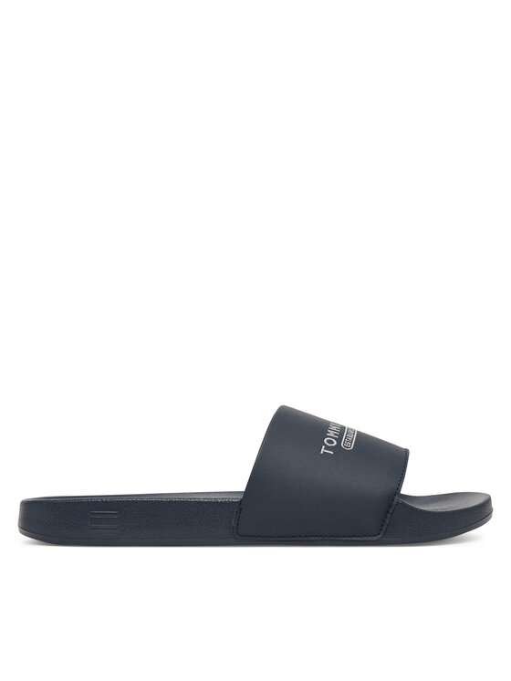 Tommy Hilfiger Tommy Hilfiger Šľapky Raised Pool Slide FM0FM05761 Tmavomodrá