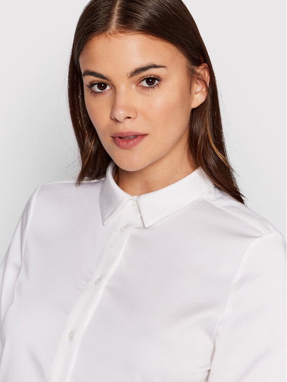 Camicia Bine 10104021 Bianco Regular Fit