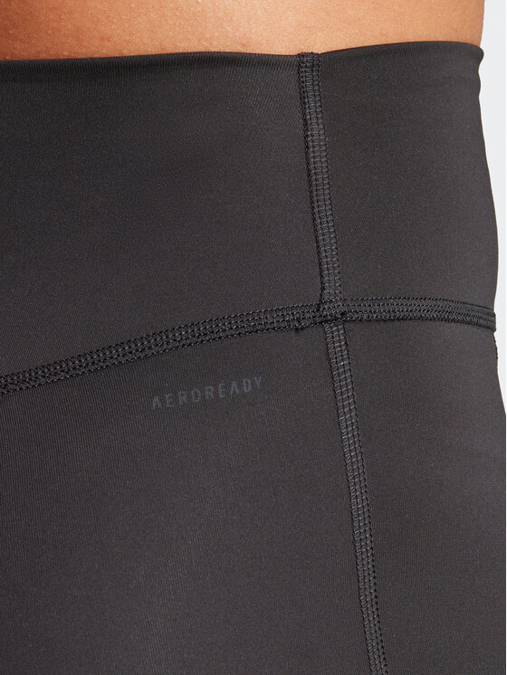 adidas adidas Colanți Optime IQ2688 Negru Slim Fit