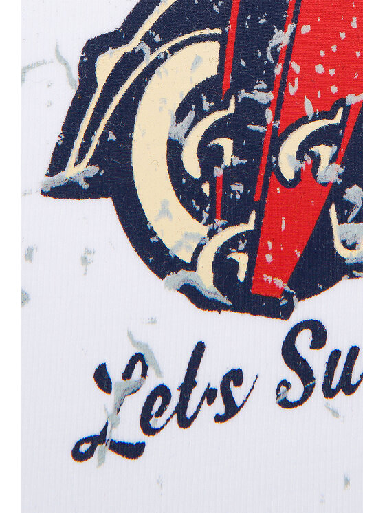 Lancerto Lancerto T-Shirt Reggie TS073221000017 Biały Regular Fit