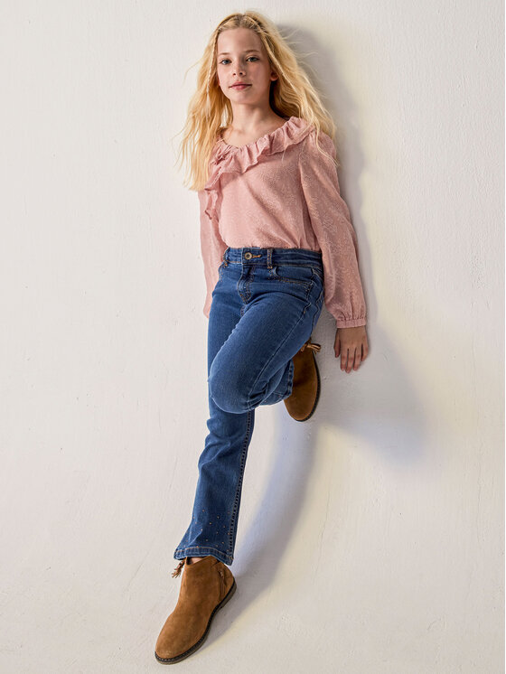Mayoral Mayoral Jeansy 7.507 Modrá Regular Fit