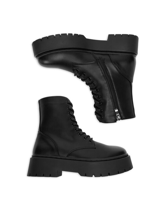 DeeZee DeeZee Gležnjače 13123-1-BLACK PU Crna