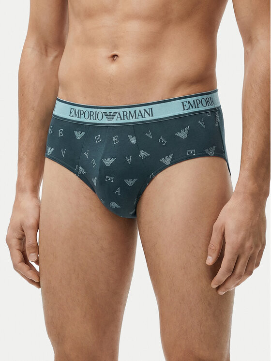 Emporio Armani Underwear Emporio Armani Underwear Комплект слипове EM000369 AF20669 MB148 Цветен