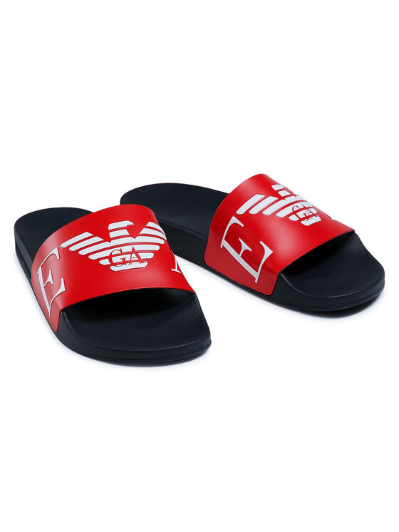 Emporio Armani Emporio Armani Natikači X4PS06 XM760 N598 Rdeča