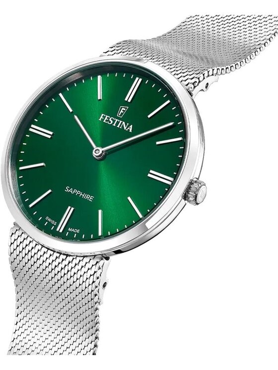 Festina Festina Hodinky F20074-3 Strieborná