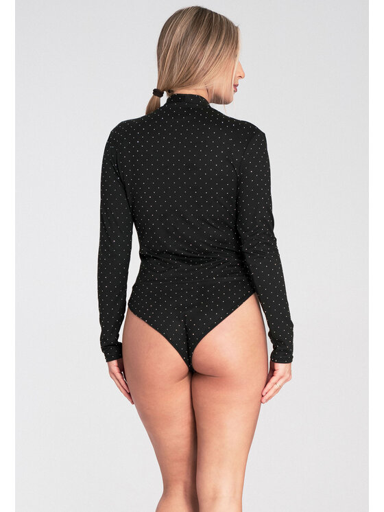 FIGL FIGL Body M1080 Czarny Classic Fit