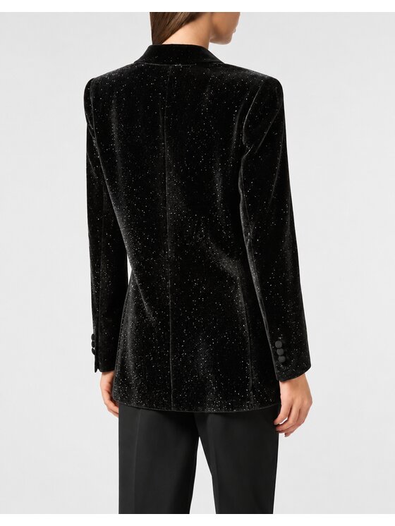 PHILIPP PLEIN PHILIPP PLEIN Giacca da abito 31573 Nero Loose Fit