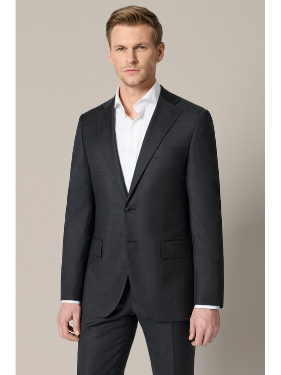 Lancerto Lancerto Garnitur Albox GA073126000019 Szary Slim Fit