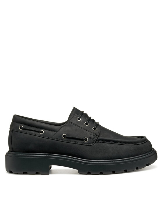 Geox Geox Mokasíny U Spherica Ec7 U56FRB 000FF C9999 Černá
