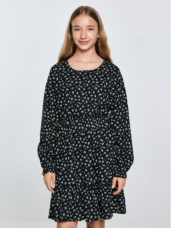 BIG STAR BIG STAR Sukienka codzienna NAMISA Czarny Basic Fit