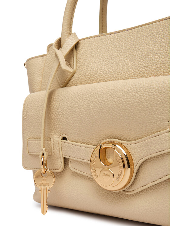 LOVE MOSCHINO LOVE MOSCHINO Torebka JC4277PP0PKS0129 Kremowy