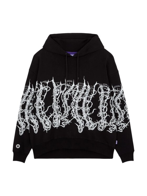 OCTOPUS OCTOPUS Felpa 24wosh62 Nero Regular Fit