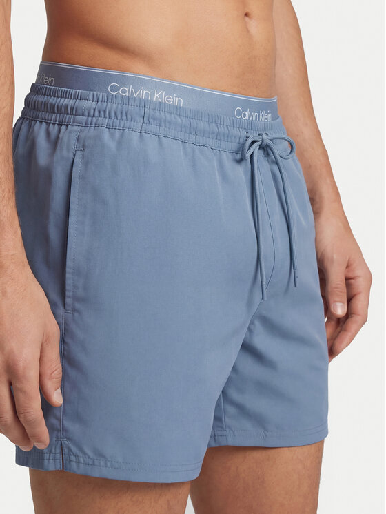 Calvin Klein Swimwear Calvin Klein Swimwear Plavecké šortky LV00N61024 Modrá Regular Fit