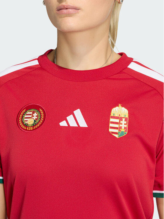 adidas adidas Koszulka techniczna 162446 Czerwony Regular Fit