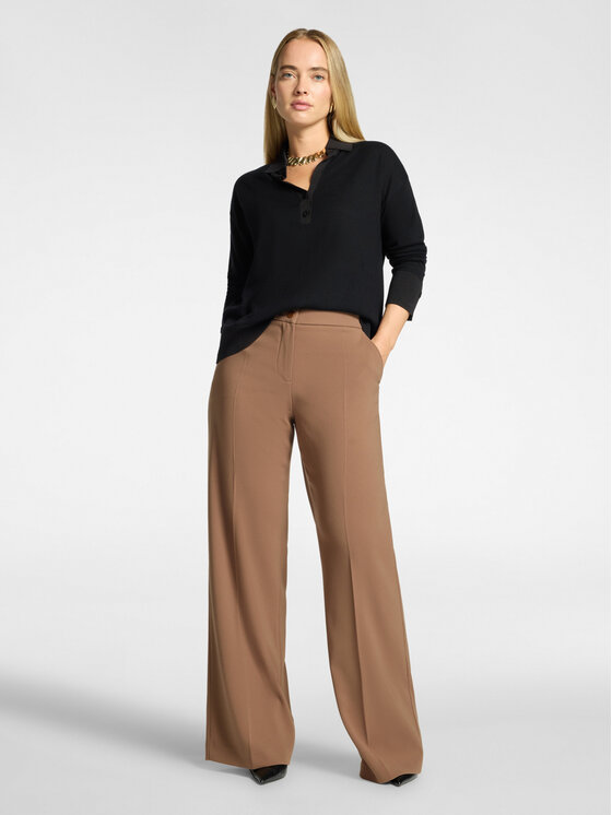 Elena Mirò Elena Mirò Sweter M092Z000857N033 Czarny Regular Fit
