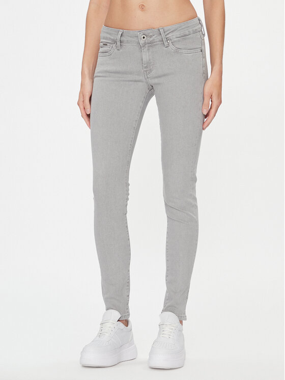 Pepe Jeans Džinsi PL204583 Pelēks Skinny Fit