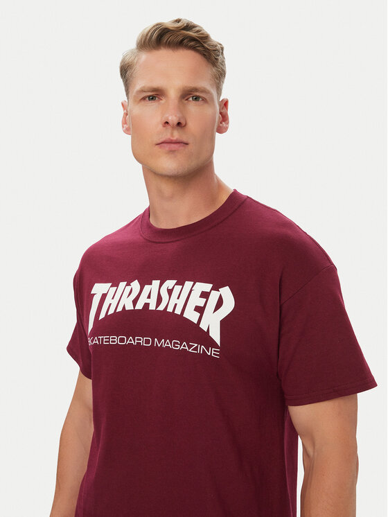 Thrasher Thrasher Тишърт Skatemag Бордо Regular Fit