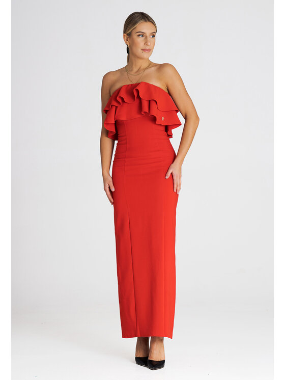 FIGL FIGL Abito da sera M987 Rosso Regular Fit