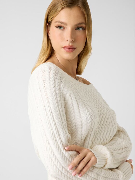 Guess Guess Svetr 180591 Bílá Classic Fit