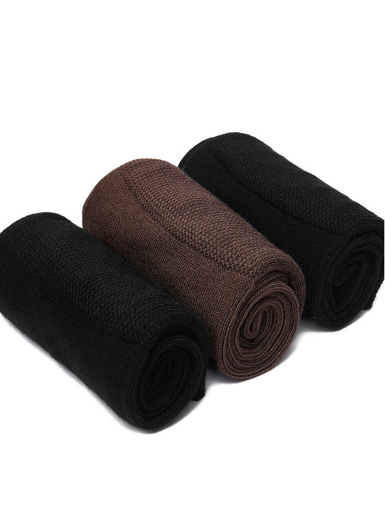 Gino Rossi Gino Rossi 3er-Set hohe Herrensocken CEO_AS_GR_01_W_AW25 (3-pack). Schwarz