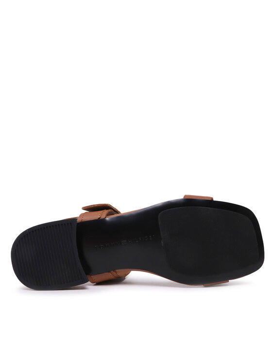 Tommy Hilfiger Tommy Hilfiger Σανδάλια Hardware Flat Sandal FW0FW07094 Καφέ