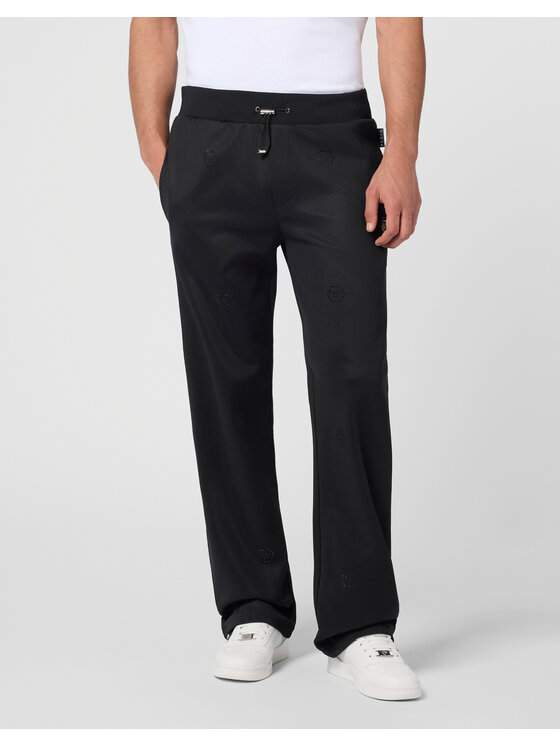 PHILIPP PLEIN PHILIPP PLEIN Spodnie dresowe 29717 Czarny Jogger Fit