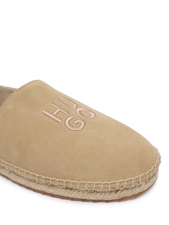 HUGO HUGO Espadrilky Sannes Slon SD 50563325 Béžová