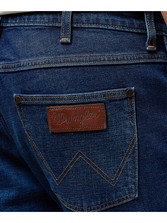 Wrangler Wrangler Jeansy 112360384 Granatowy Straight Fit