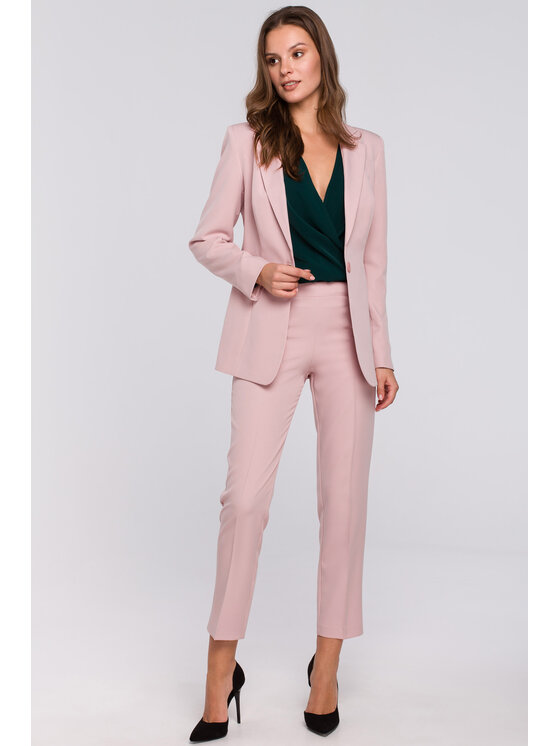 Makover Makover Sako K036 Růžová Regular Fit