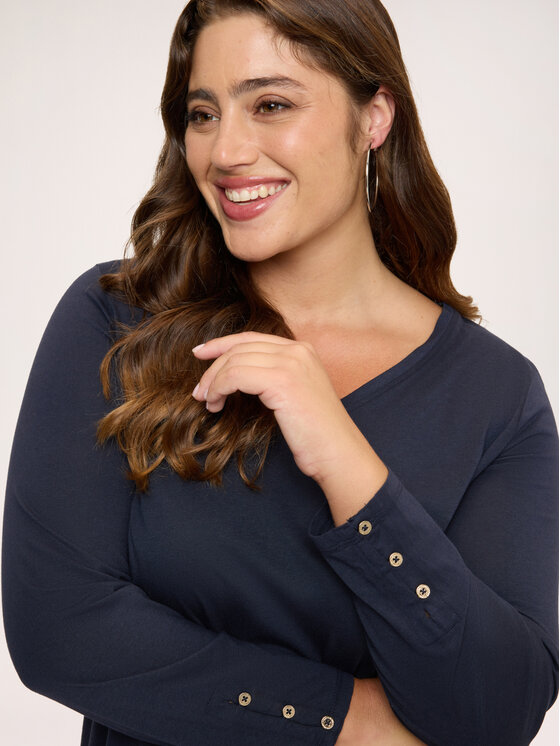 Fiorella Rubino Fiorella Rubino Blusa G0CSL009263N034 Blu Regular Fit