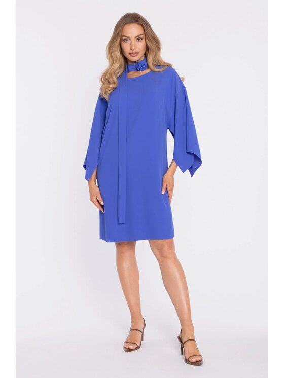 Made of Emotion Made of Emotion Abito da cocktail M908 Blu A-Line Fit