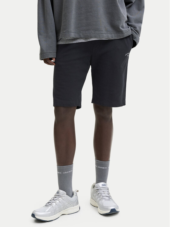 Jack & Jones Jack & Jones Спортни шорти Gordon College 12289726 Черен Regular Fit