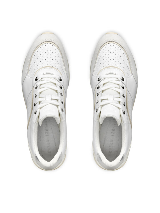 Geox Geox Sneakersy D Zosma D558LA 08522 C1352 Biały