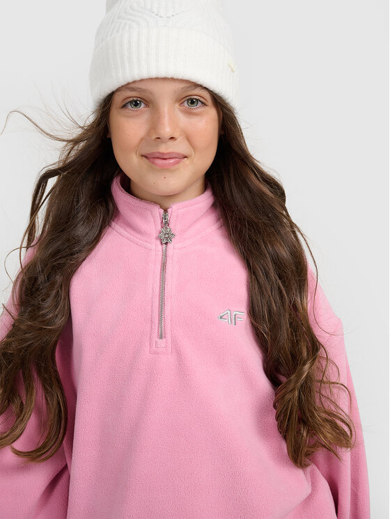 4F 4F Polar APRES SKI Różowy Loose Fit