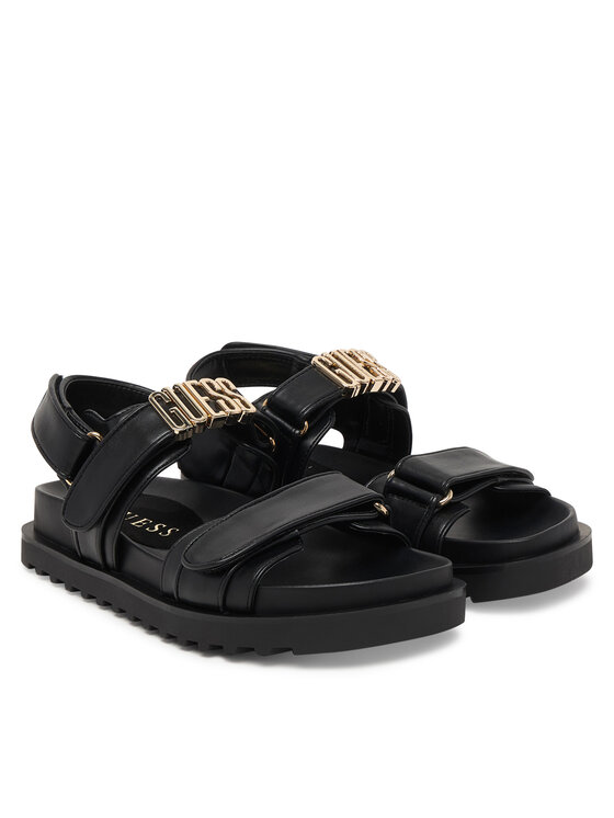 Guess Guess Сандали FLJFBL ELE03 Черен