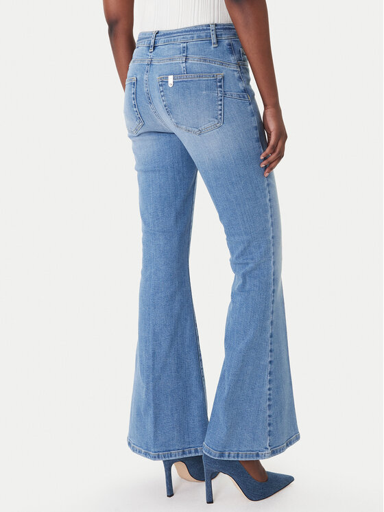 Liu Jo Liu Jo Teksad UA6159 D0264 Sinine Flare Fit