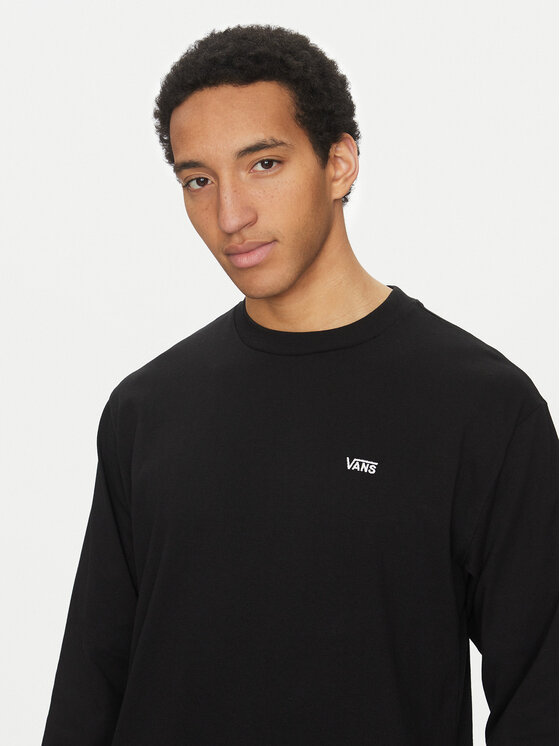 Vans Vans Longsleeve Left Chest II VN000P1S Czarny Loose Fit