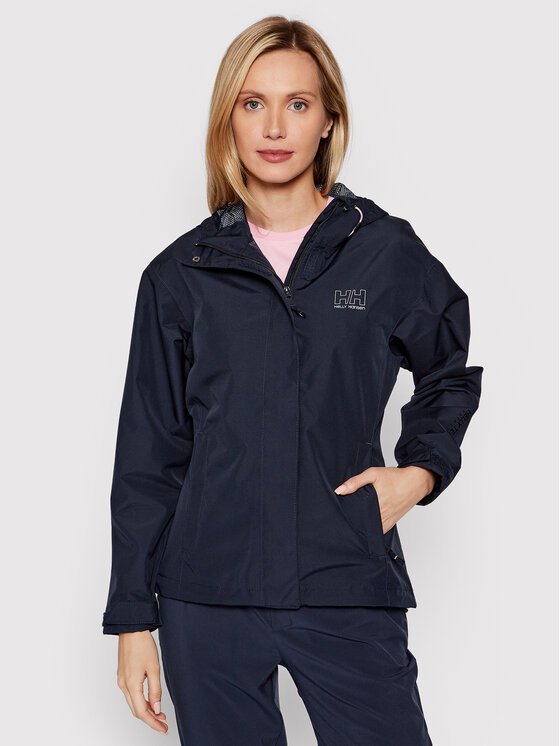 Helly Hansen Nepremokavá bunda Seven 62066 Tmavomodrá Regular Fit