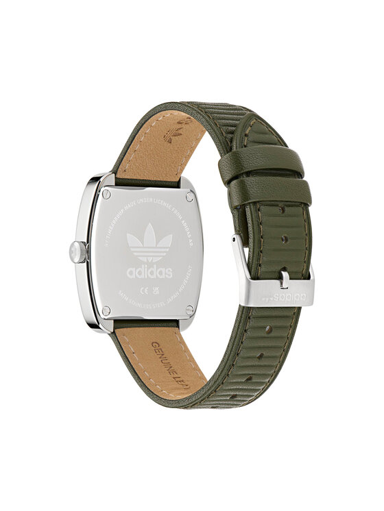 adidas adidas Zegarek Retro Wave One AOSY24526 Zielony