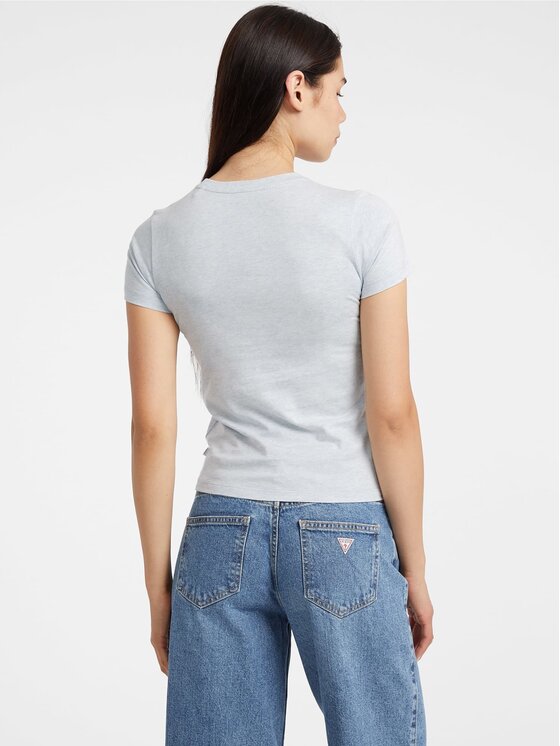 Guess Jeans Guess Jeans T-Shirt 178650 Niebieski Classic Fit