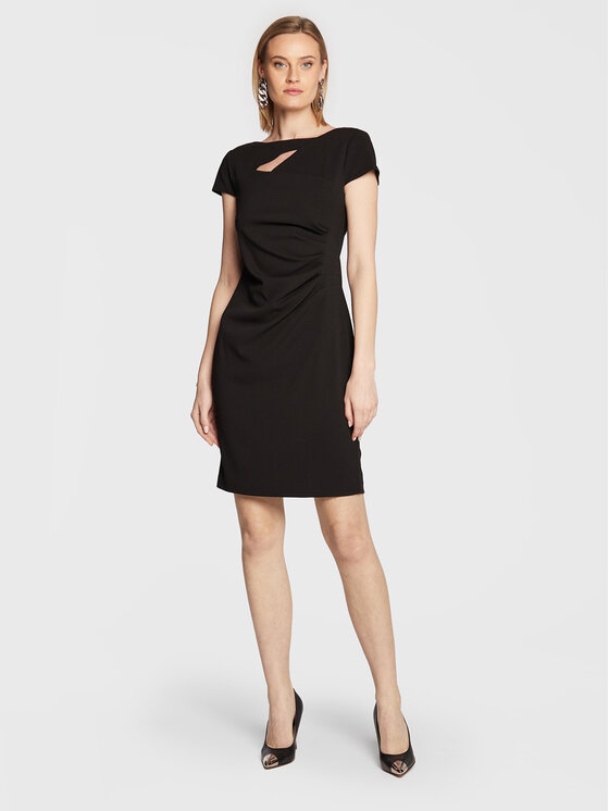 DKNY DKNY Hétköznapi ruha DD2H1240 Fekete Regular Fit