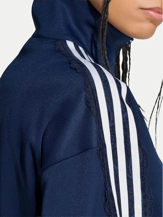 adidas adidas Jopa Lace Oversized Archive Track Top LG4277 Modra Regular Fit