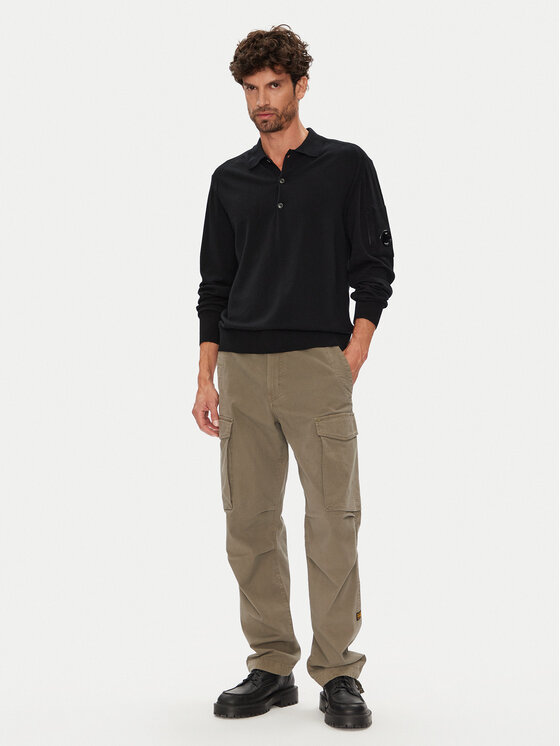 C.P. Company C.P. Company Πουλόβερ 19CMKN038A005528A Μαύρο Regular Fit